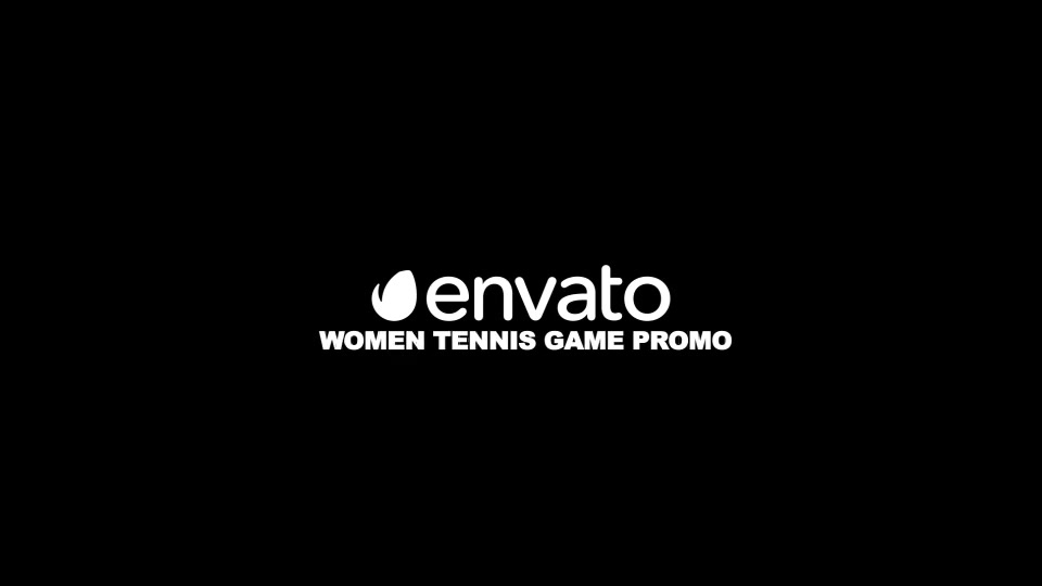 Tennis Game Promo - Download Videohive 22811902