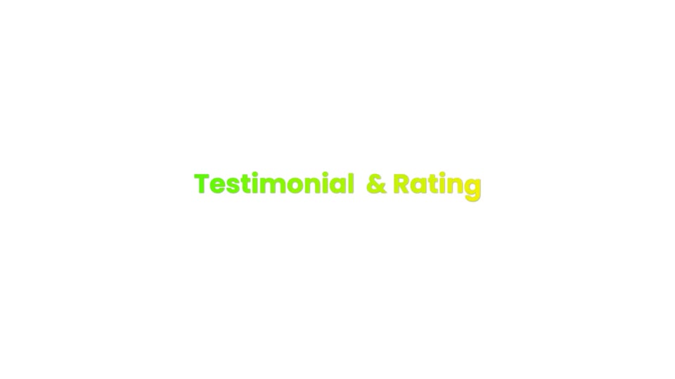 Testimonial and Rating Pack Videohive 34468220 After Effects Image 1