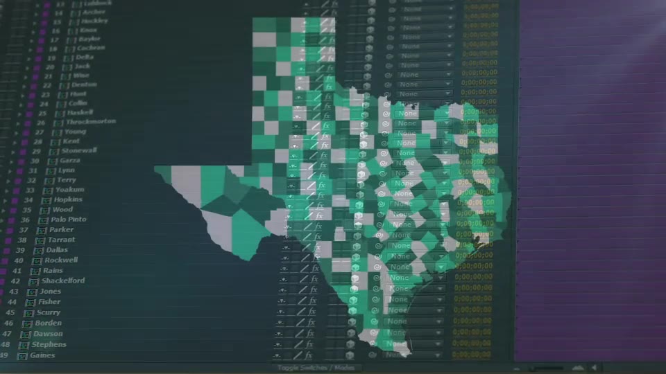 Texas Map Kit - Download Videohive 18121400