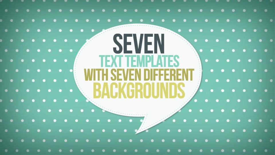 Text And Backgrounds Templates Videohive 8978725 After Effects Image 3