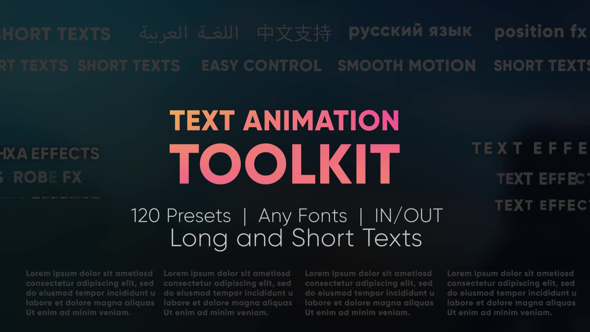 Text Animation Toolkit Videohive 39332533 After Effects Image 12