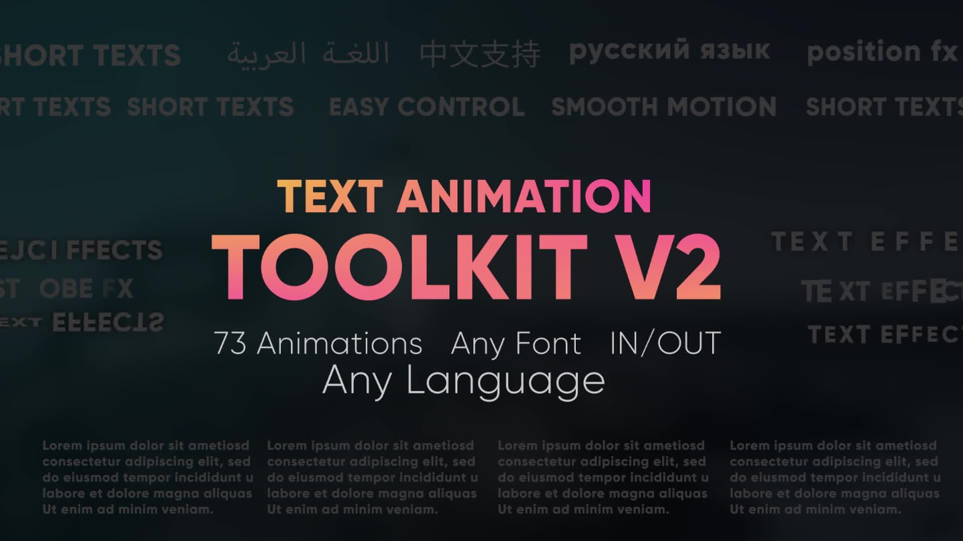 Text Animation Toolkit Videohive 33504334 Premiere Pro Image 1
