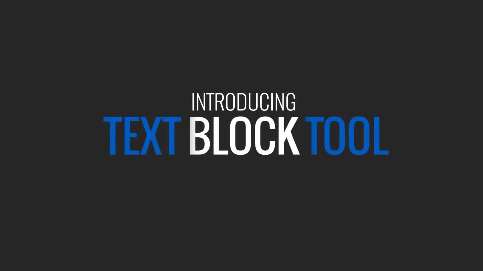 Text Block Tool - Download Videohive 7024651