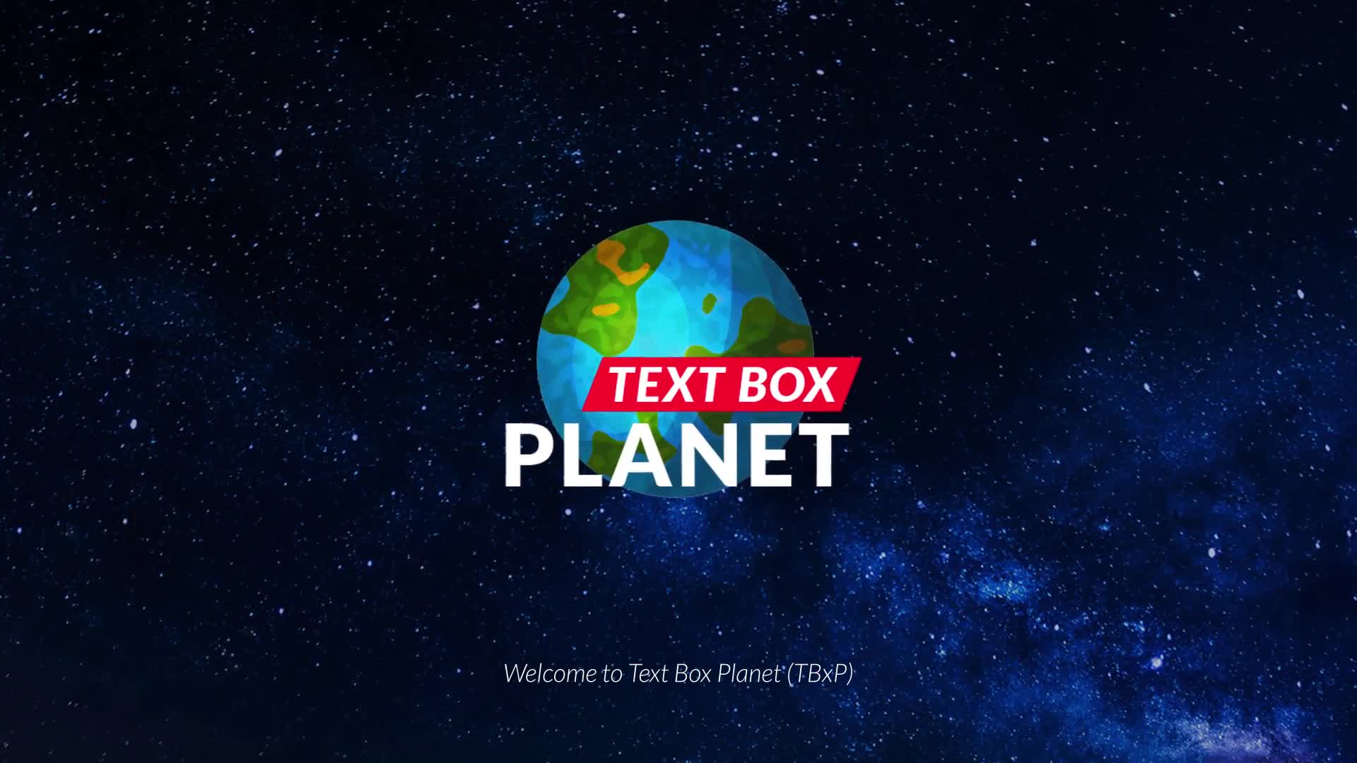 Text Box Planet v1.0 Videohive 26020399 After Effects Image 1