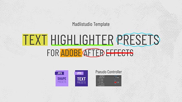 Text Highlighter Presets - Download Videohive 28871094