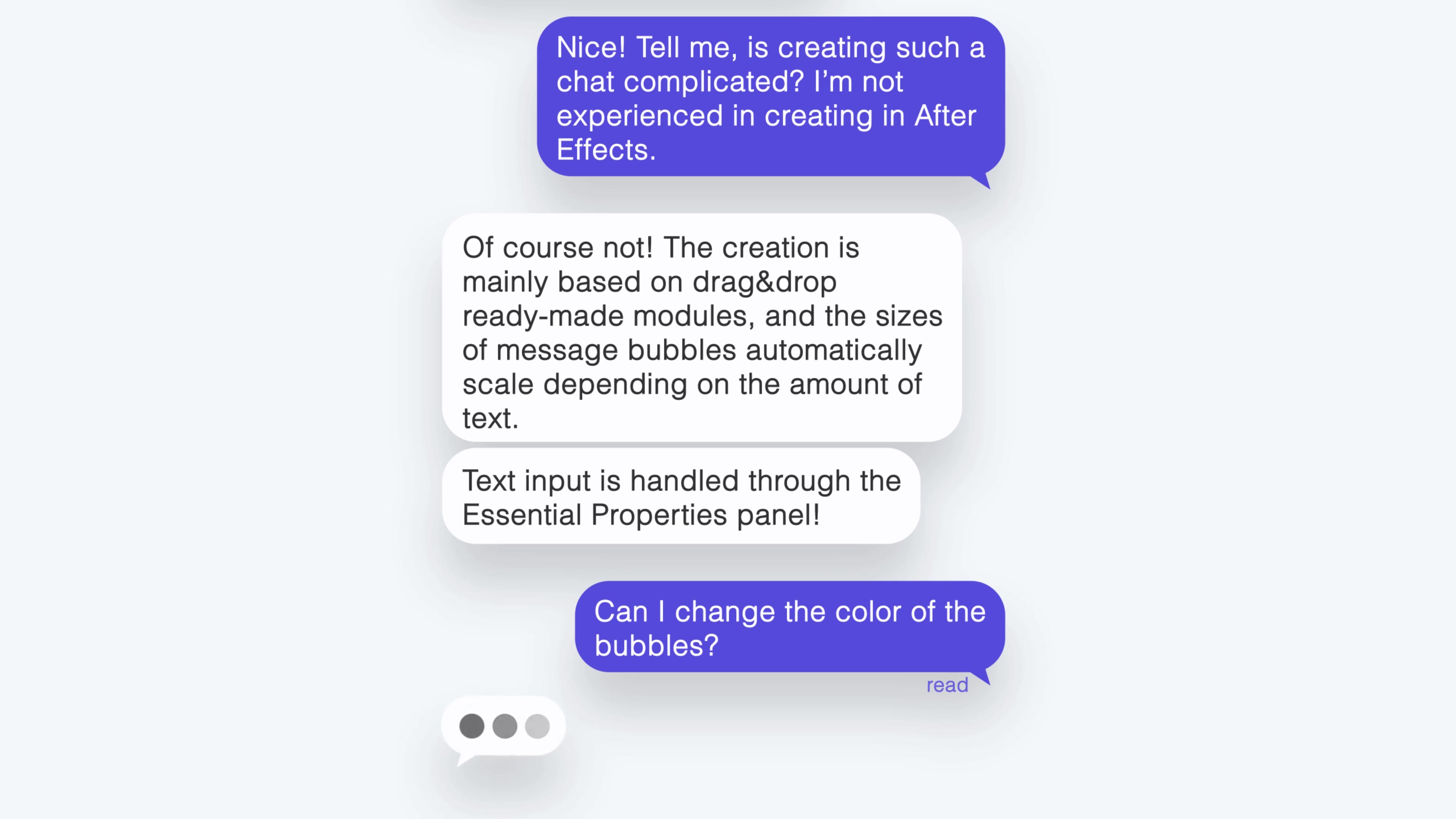Text Message Composer AE Template Videohive 57096234 After Effects Image 7