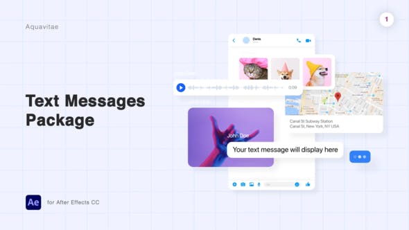Text Messages Package - 39706731 Videohive Download