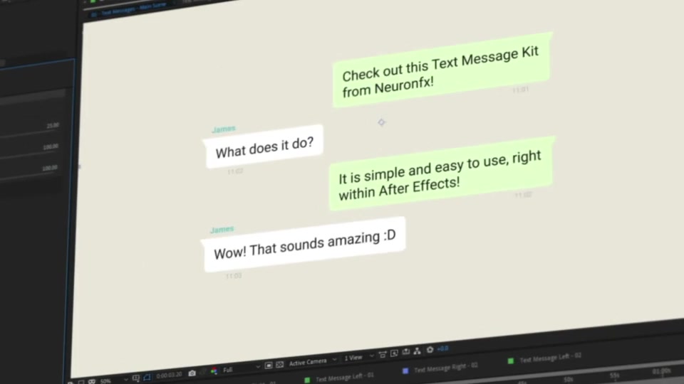 Text Messages Toolkit Videohive 33705232 After Effects Image 4