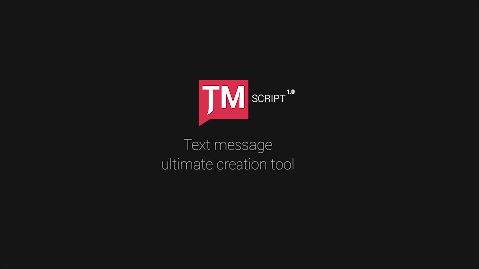 Text Messages Ultimate Kit | TMScript 1.02 - Download Videohive 15644656