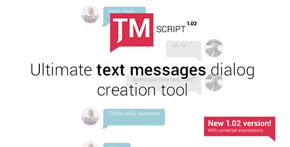 Text Messages Ultimate Kit | TMScript 1.02 - Download Videohive 15644656