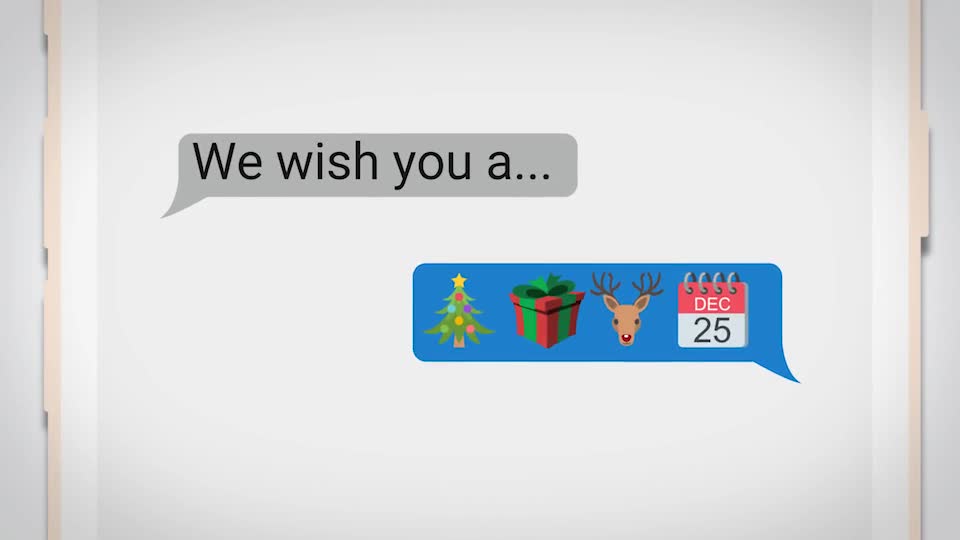 Text Messaging Holiday Greeting Videohive 21105491 After Effects Image 2