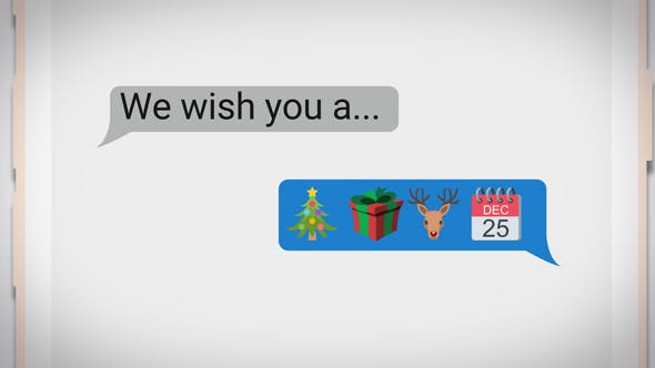 Text Messaging Holiday Greeting - 21105491 Download Videohive