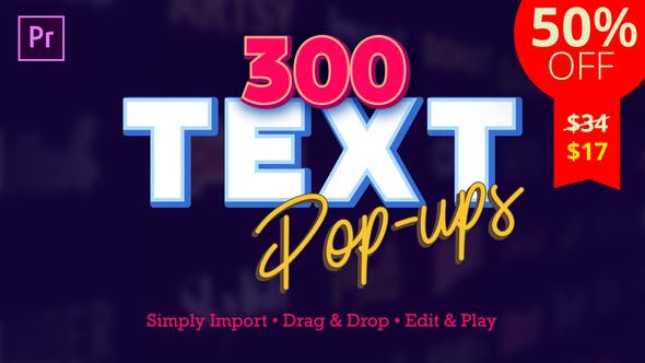 Text Popups - Videohive Download 24372597
