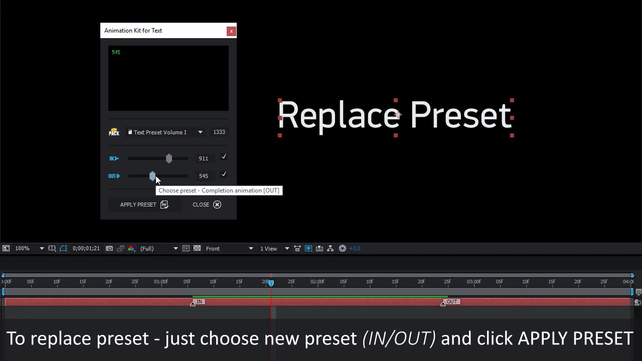 Text Preset Volume I for Animation Kit - Download Videohive 15736518