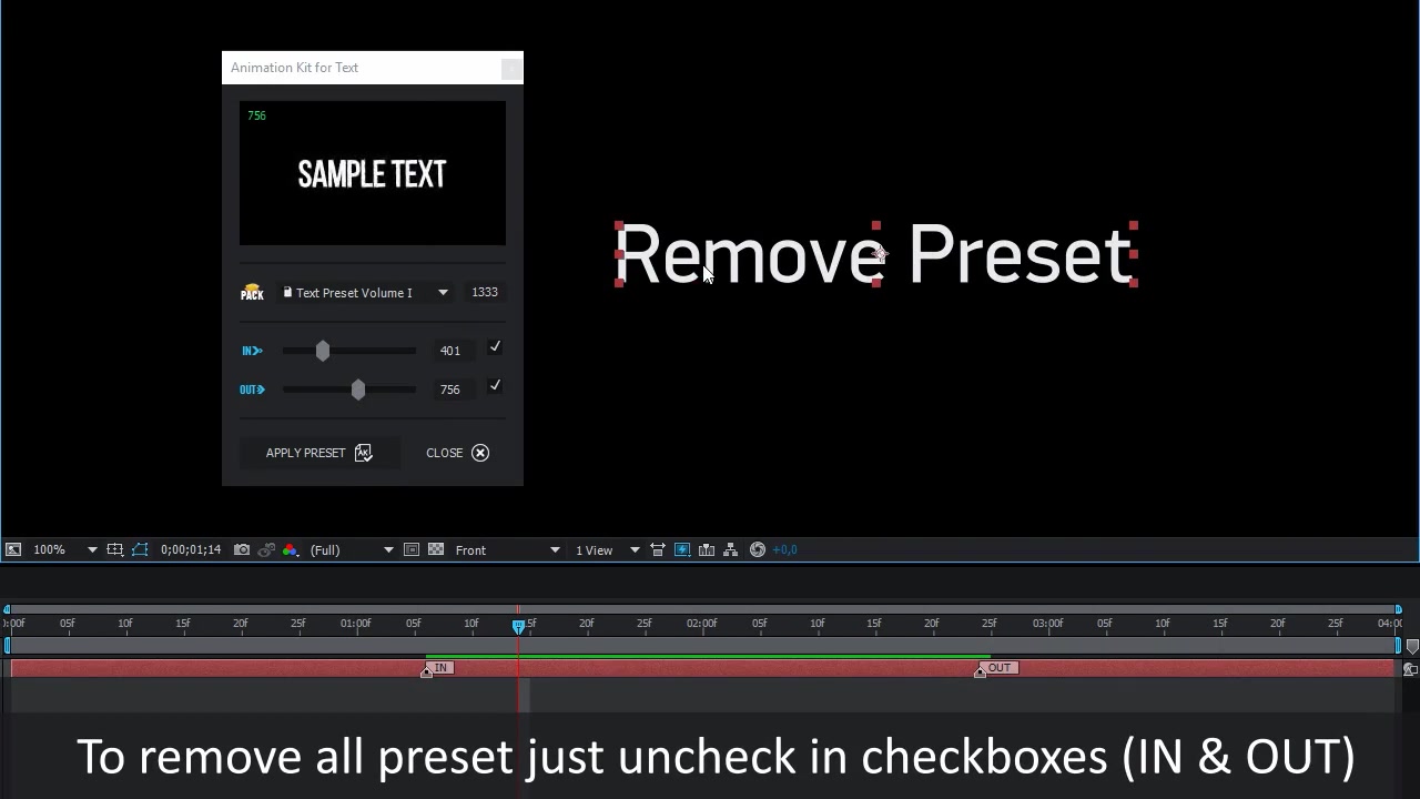 Text Preset Volume I for Animation Kit - Download Videohive 15736518