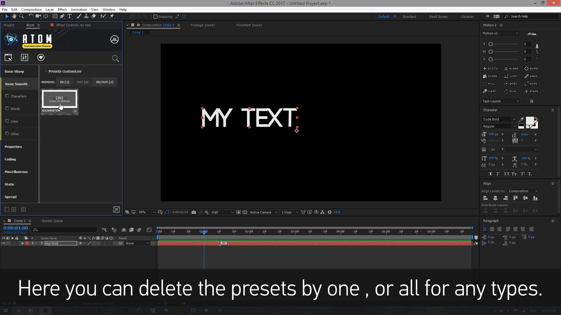 Text Presets | Atom Videohive 23150189 After Effects Image 7