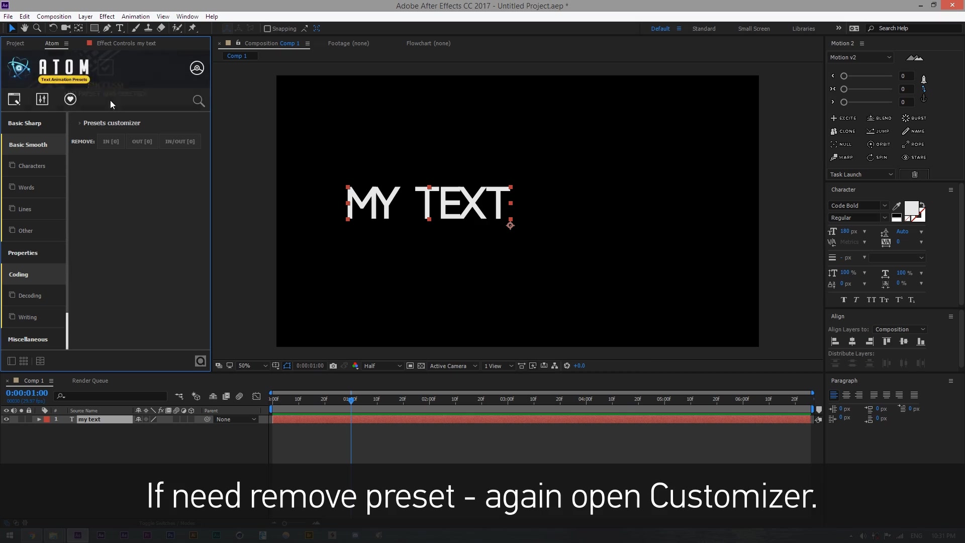 Text Presets | Atom Videohive 23150189 After Effects Image 8