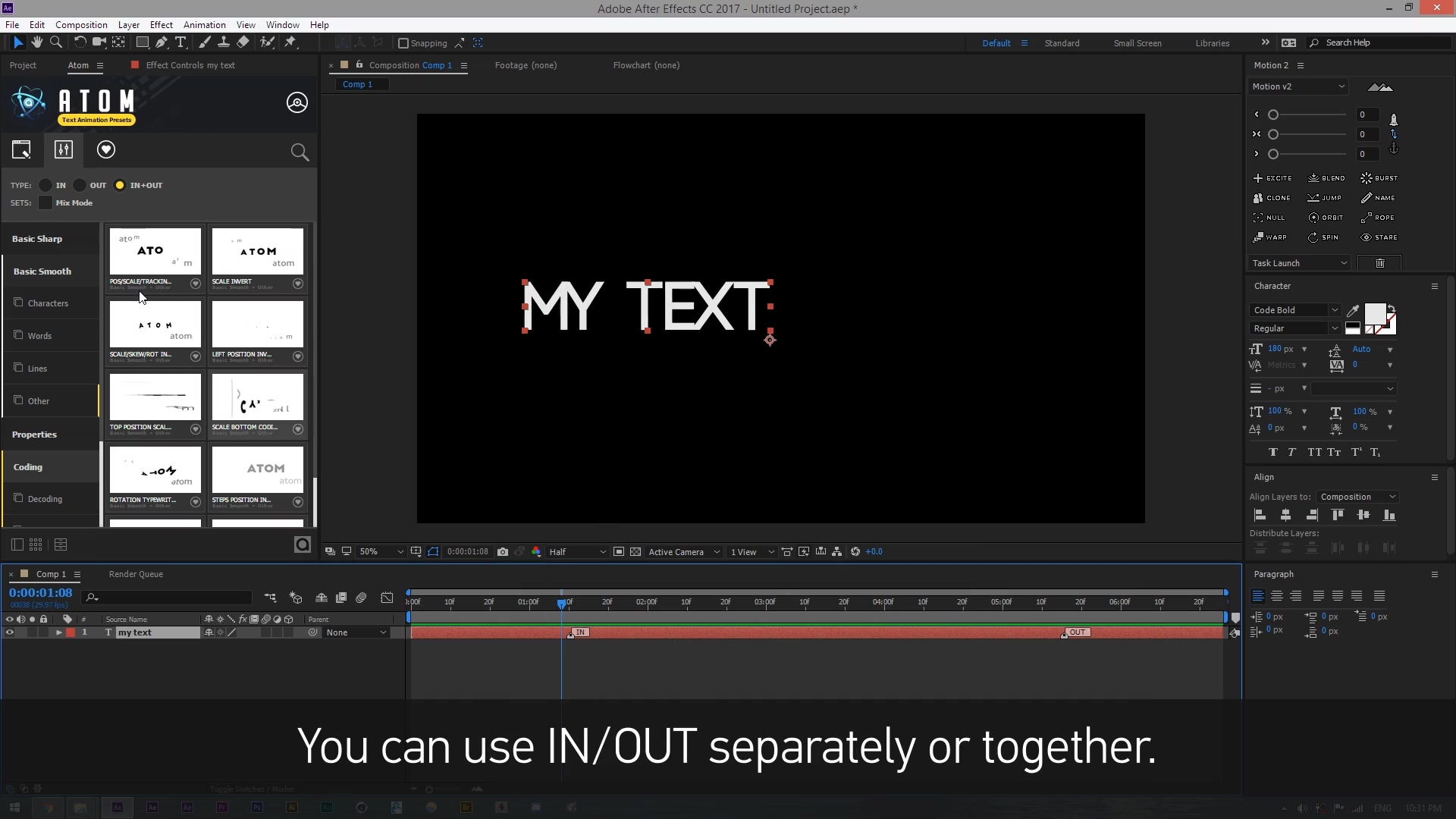 Text Presets | Atom Videohive 23150189 After Effects Image 9