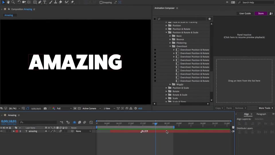 download animation presets for after effects