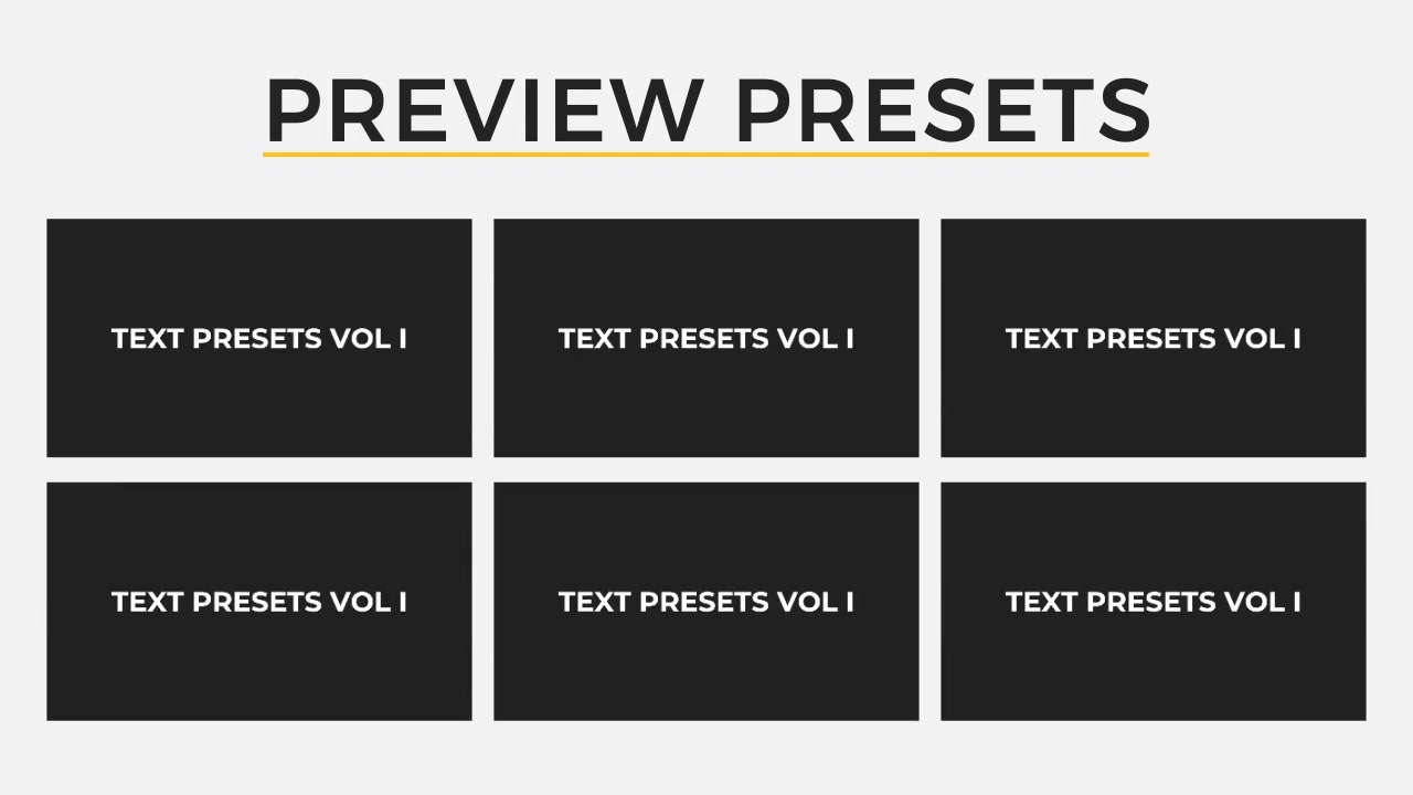 Text Presets Vol I For Final Cut Pro X Videohive 38432326 Apple Motion Image 10