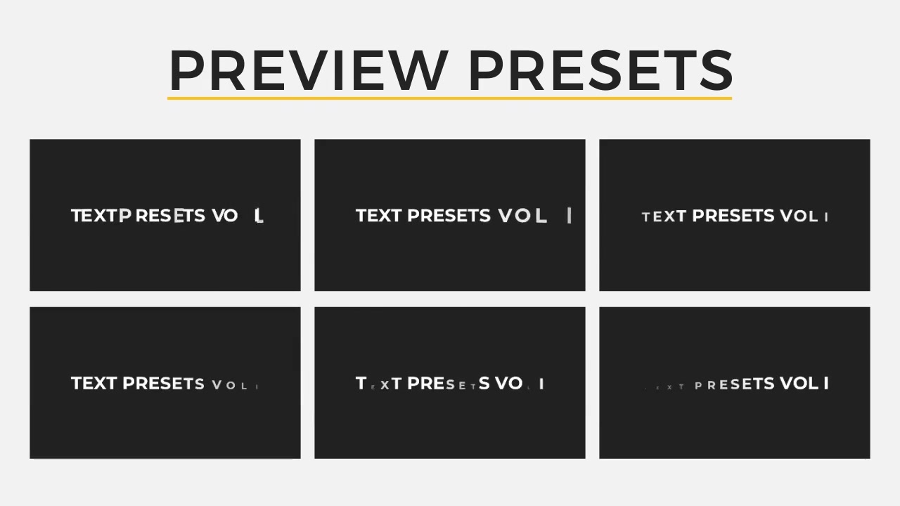 Text Presets Vol I For Final Cut Pro X Videohive 38432326 Apple Motion Image 12