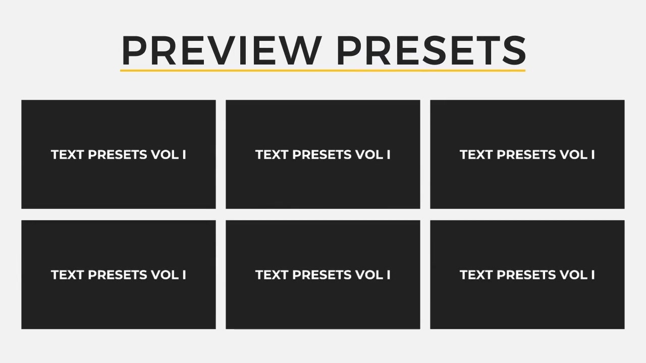 Text Presets Vol I For Final Cut Pro X Videohive 38432326 Apple Motion Image 7