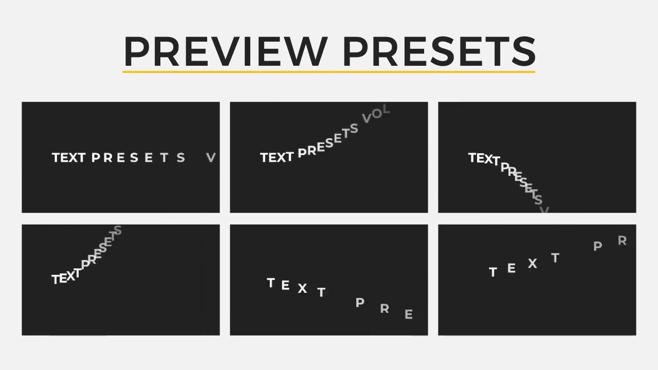 Text Presets Vol I For Final Cut Pro X Videohive 38432326 Apple Motion Image 8