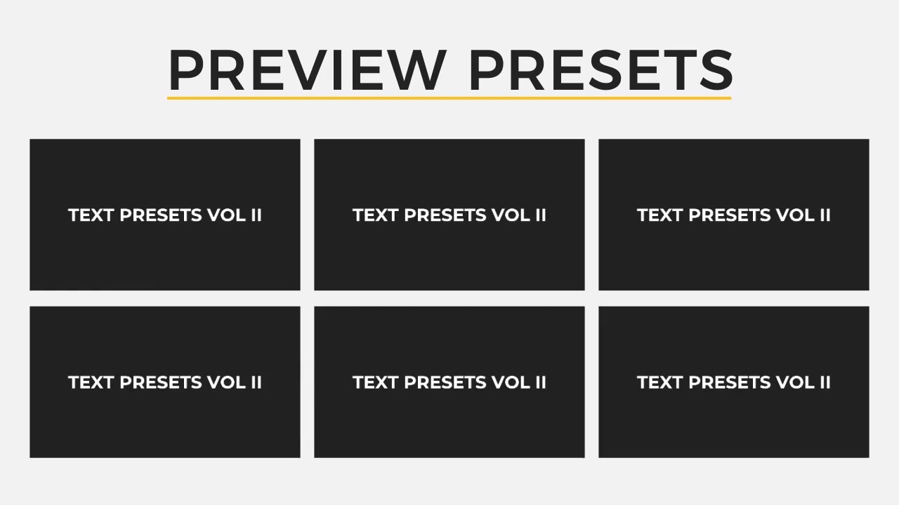 Text Presets Vol II For Final Cut Pro X Videohive 38522862 Apple Motion Image 10