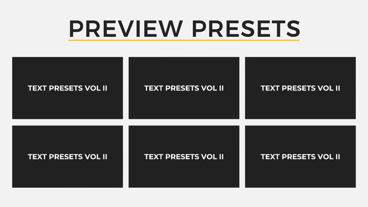 Text Presets Vol II For Final Cut Pro X Videohive 38522862 Apple Motion Image 11