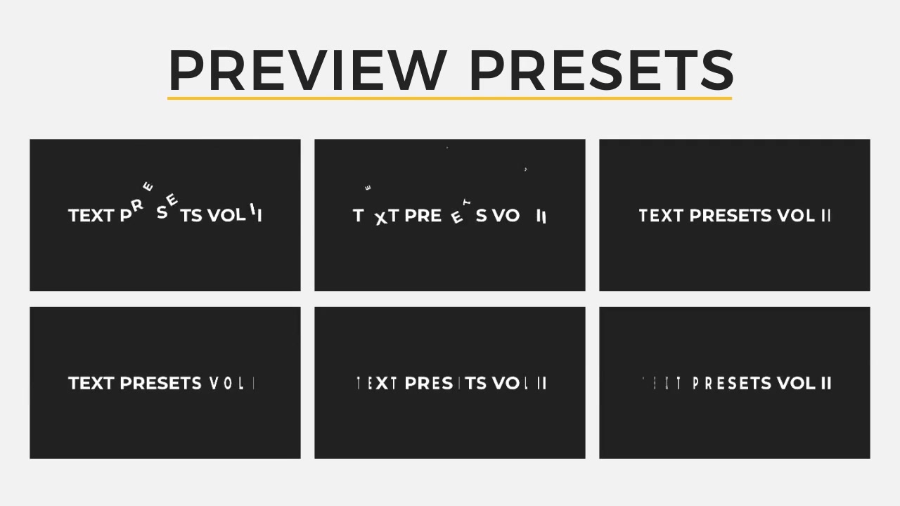 Text Presets Vol II For Final Cut Pro X Videohive 38522862 Apple Motion Image 12