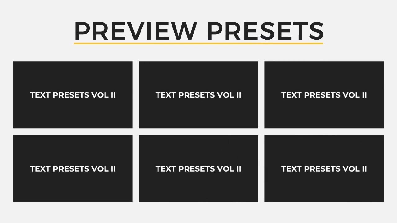 Text Presets Vol II For Final Cut Pro X Videohive 38522862 Apple Motion Image 7