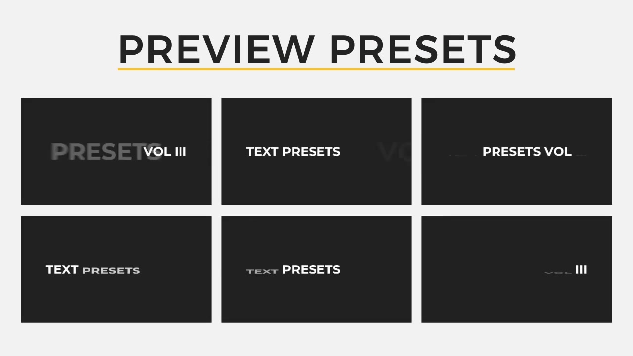 Text Presets Vol III For Final Cut Pro X Videohive 38522924 Apple Motion Image 8