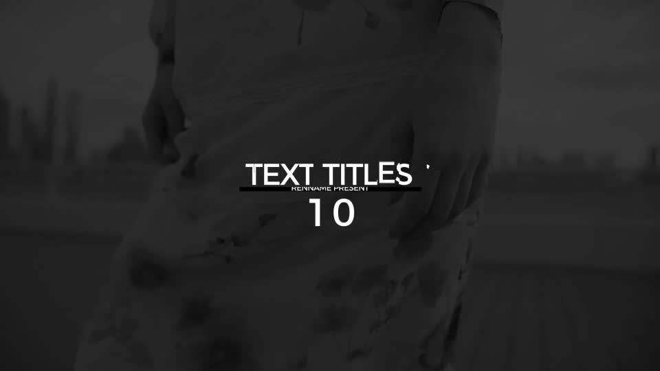 Text Titles - Download Videohive 21238963