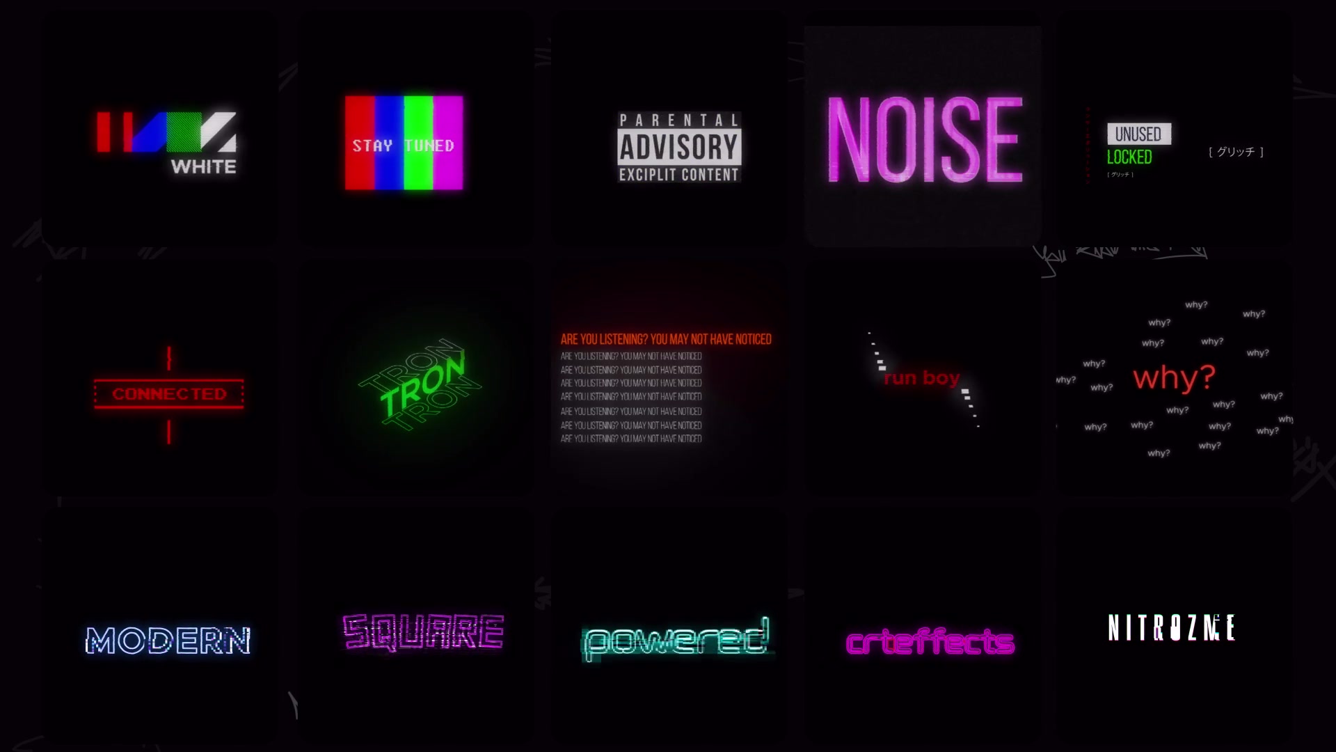 Text Tools Most Versatile Titles Pack Scripts Fonts Extension Videohive 40595761 After Effects Image 4