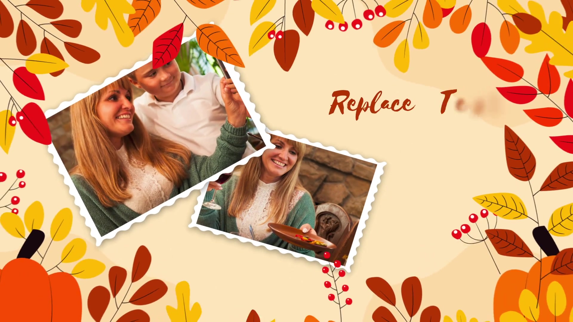 Thanks Giving Slideshow Videohive 34815946 After Effects Image 5
