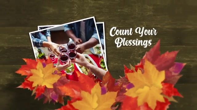 Thanksgiving Autumn Slideshow Videohive 34636837 After Effects Image 5