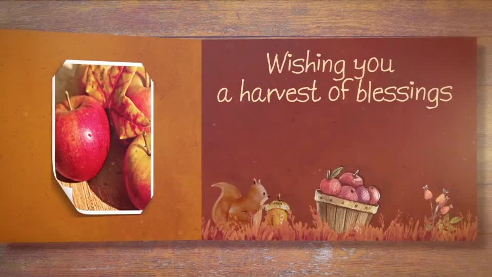 Thanksgiving Carrousel Videohive 20862431 After Effects Image 1