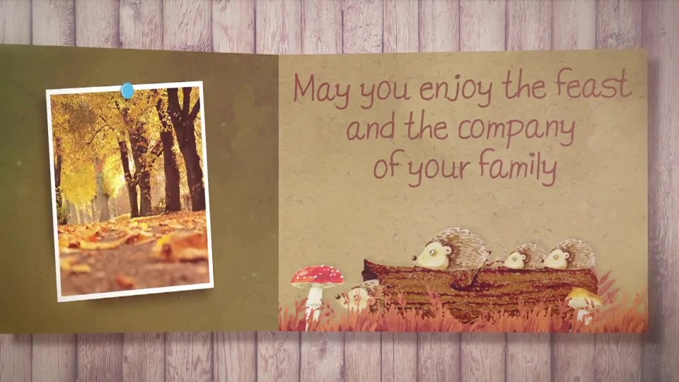 Thanksgiving Carrousel Videohive 20862431 After Effects Image 10