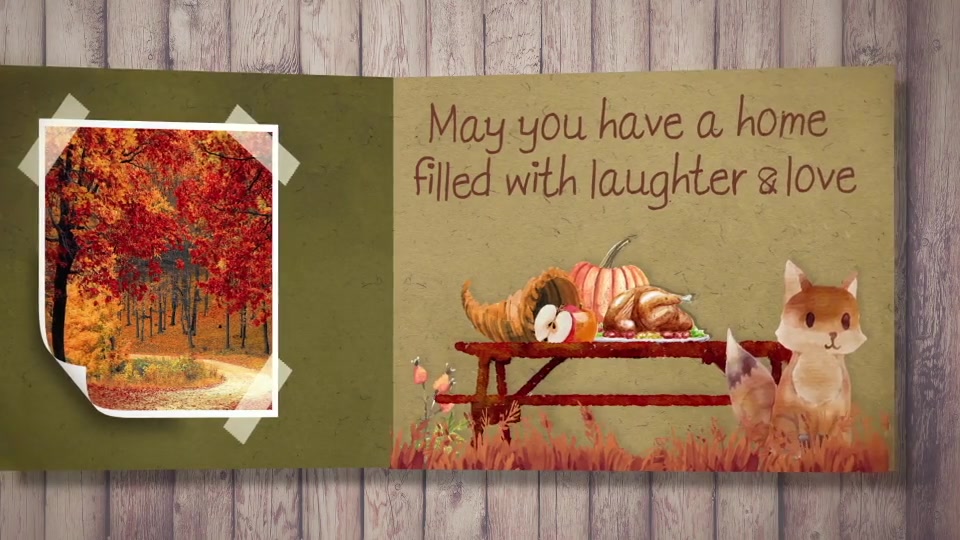 Thanksgiving Carrousel Videohive 20862431 After Effects Image 11
