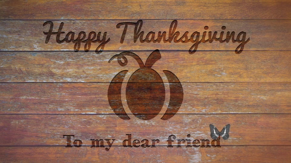 Thanksgiving Carrousel Videohive 20862431 After Effects Image 4