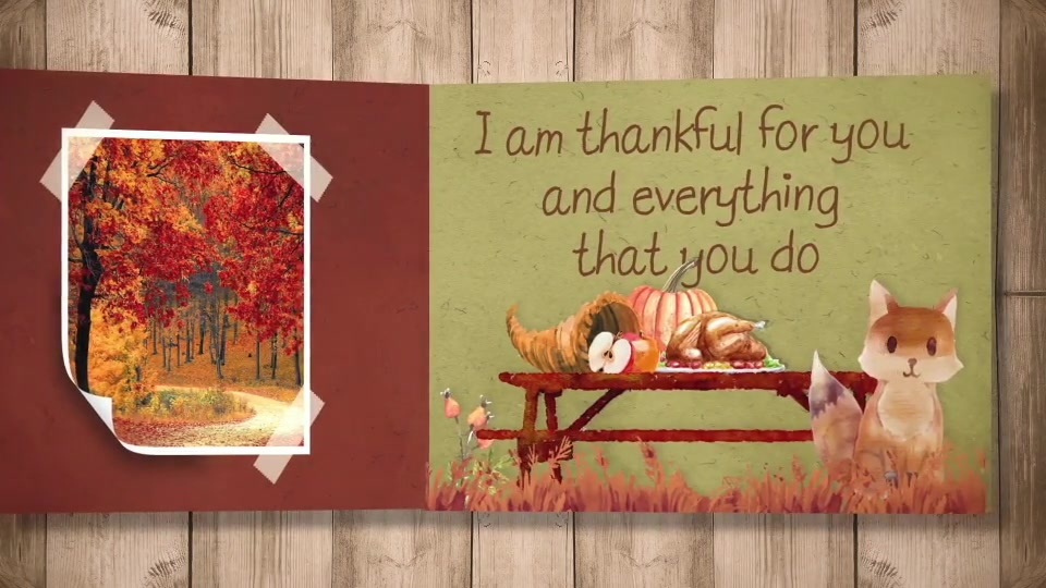 Thanksgiving Carrousel Videohive 20862431 After Effects Image 6