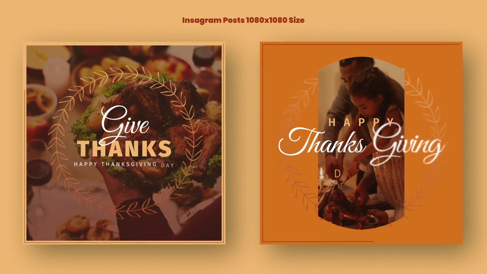 Thanksgiving Day Instagram Promo Mogrt 136 Videohive 34087428 Premiere Pro Image 6
