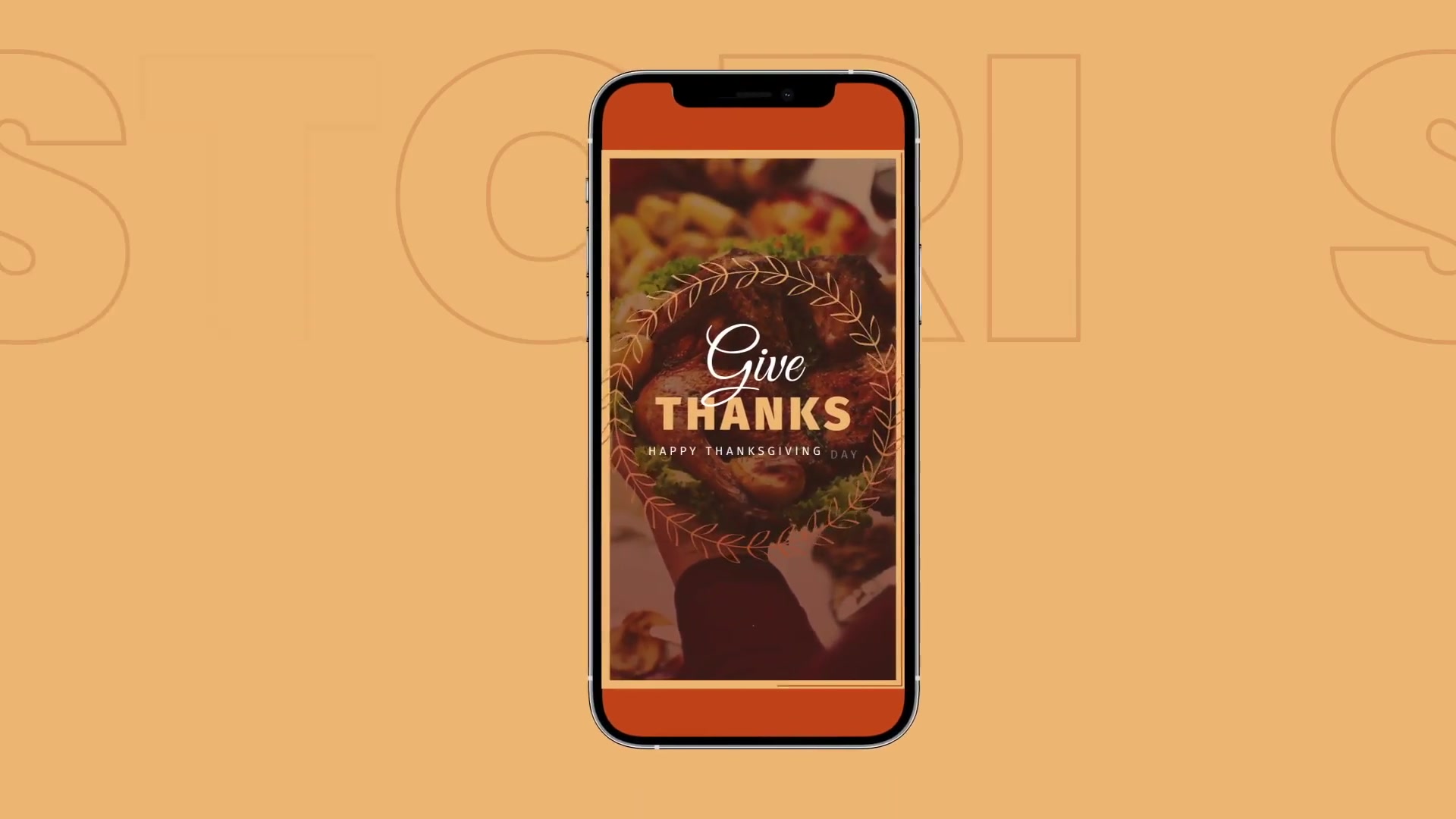 Thanksgiving Day Instagram Promo Mogrt 136 Videohive 34087428 Premiere Pro Image 7