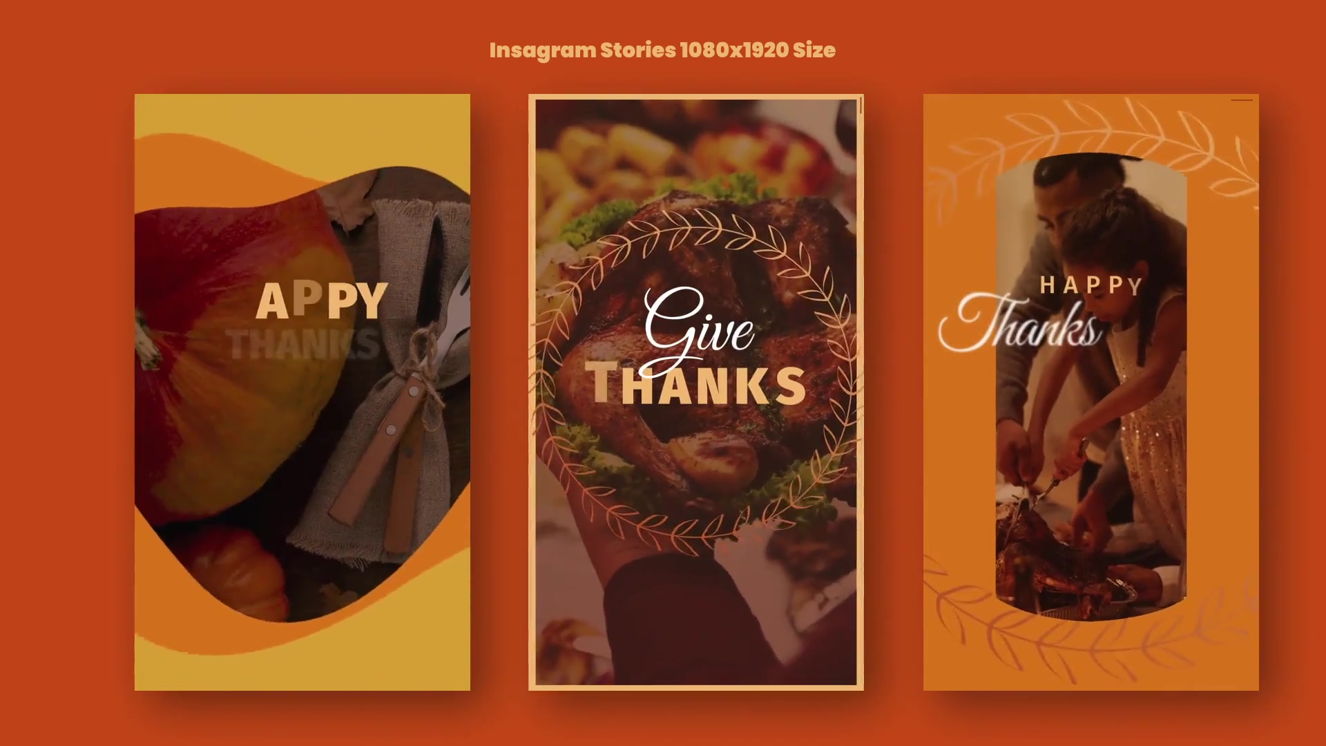 Thanksgiving Day Instagram Promo Mogrt 136 Videohive 34087428 Premiere Pro Image 9