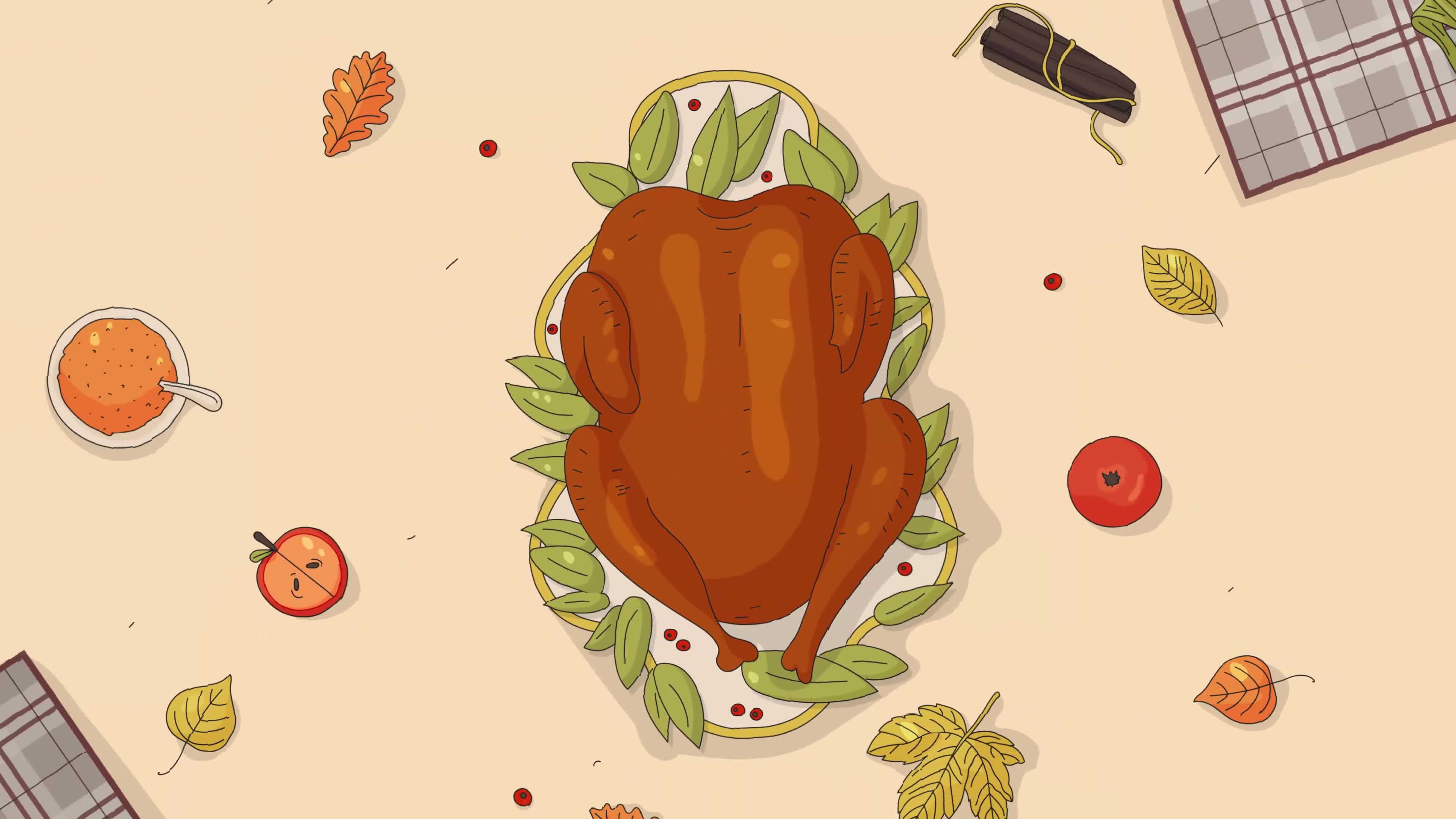 Thanksgiving Day Logo Reveal Videohive 40727262 Premiere Pro Image 2