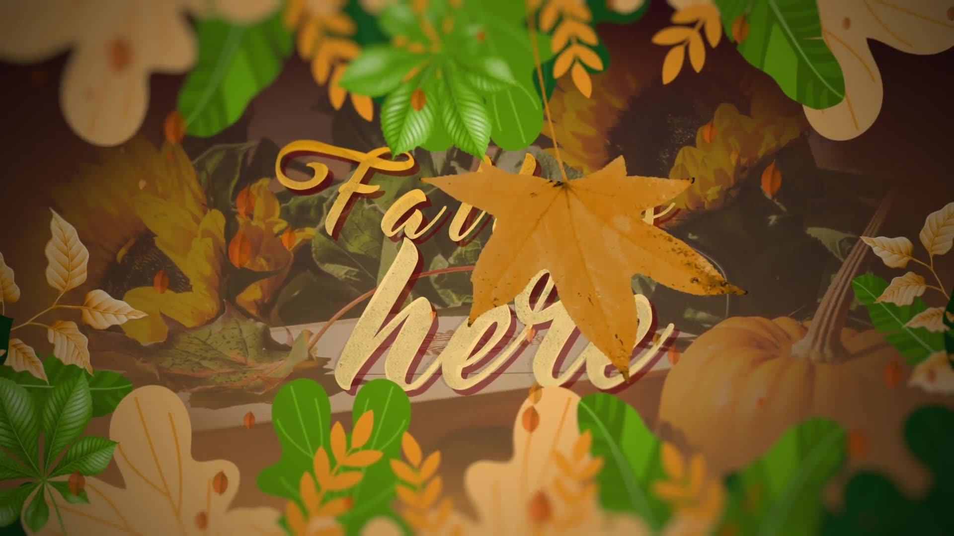 Thanksgiving Day Opener Videohive 41203715 After Effects Image 2