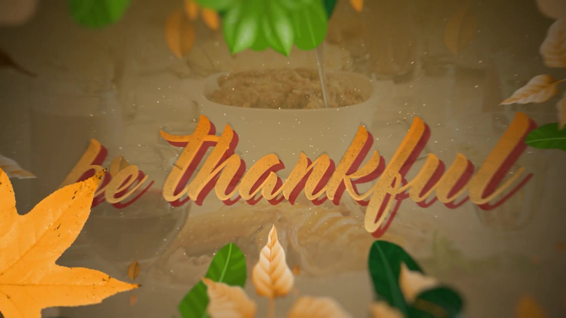 Thanksgiving Day Opener Videohive 41203715 After Effects Image 5