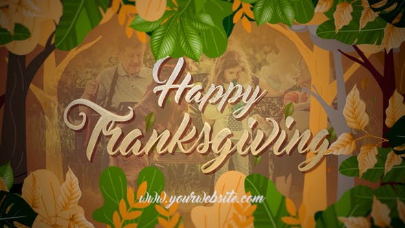 Thanksgiving Day Opener - Videohive Download 41203715