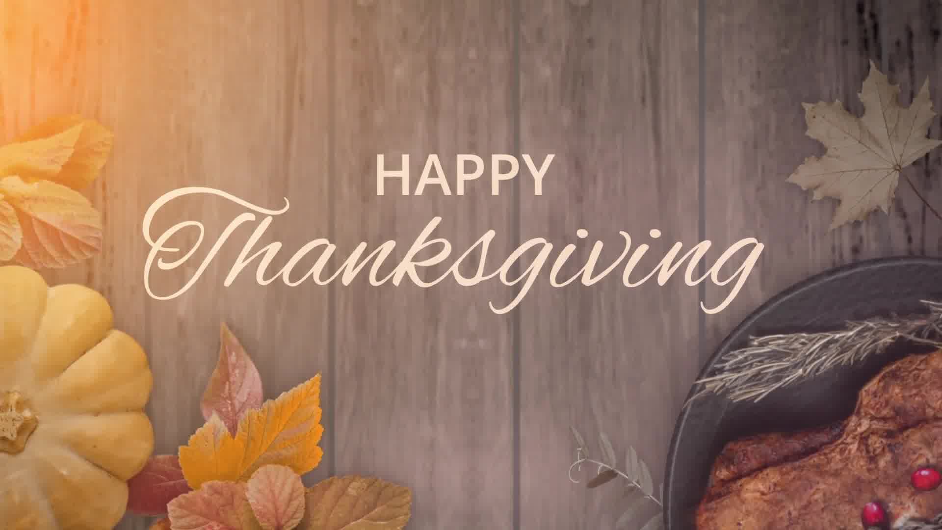 Thanksgiving Day Slideshow Opener for After Effects Videohive 39478276 After Effects Image 10