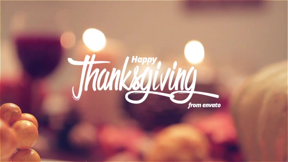 Thanksgiving Dinner - Download Videohive 9436946